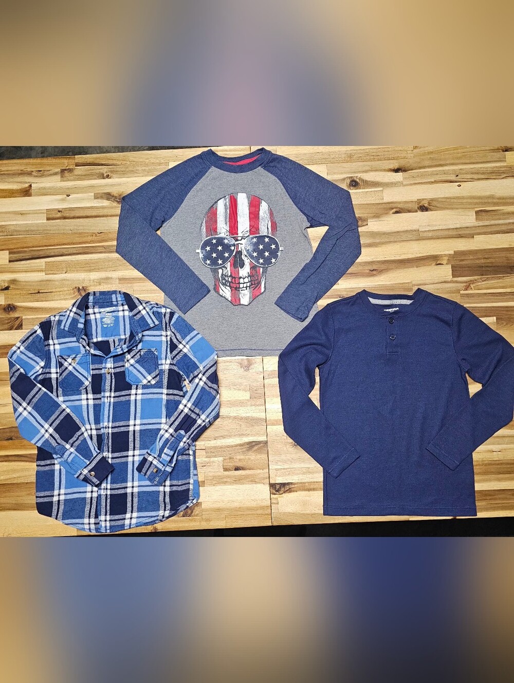 Boys Medium(10/12) Long Sleeve Shirt Bundle